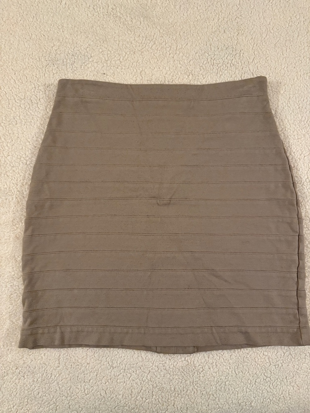 Express Taupe Pencil Skirt